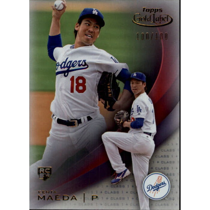 2016 Topps Gold Label Class 1 Red #18 Kenta Maeda