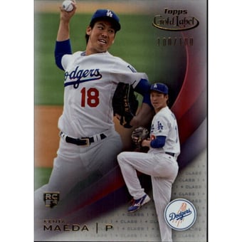 2016 Topps Gold Label Class 1 Red #18 Kenta Maeda