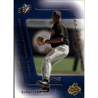 2001 SPx #191 Jorge Julio YS RC