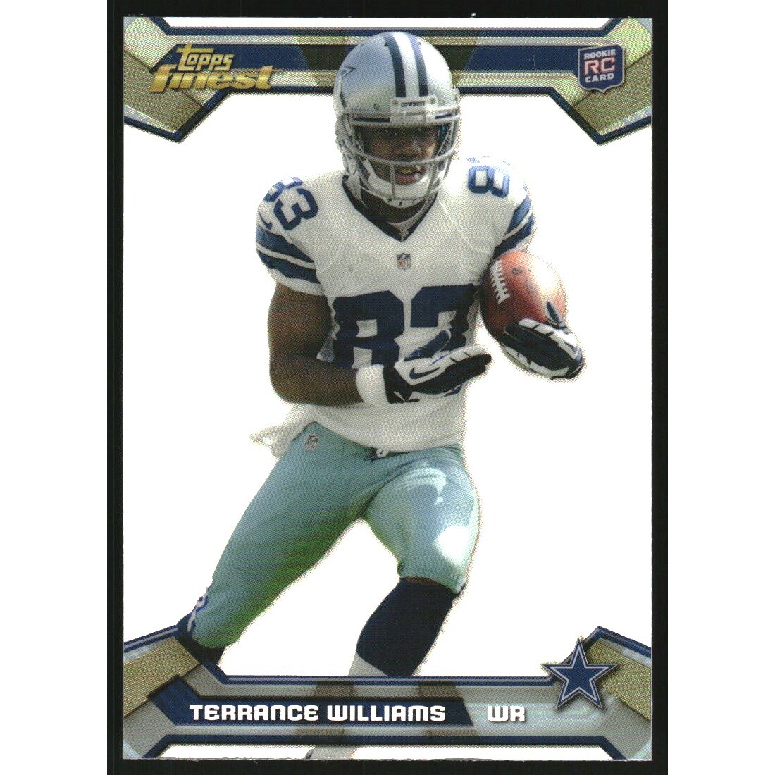 2013 Finest Gold Refractors #111 Terrance Williams