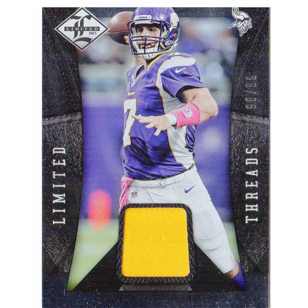 2013 Limited Threads #13 Christian Ponder/99