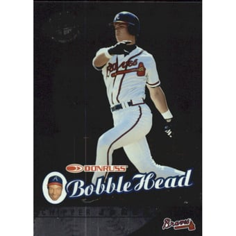 2001 Donruss Class of 2001 BobbleHead Cards #13 Chipper Jones