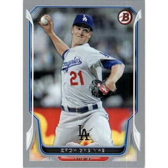 2014 Bowman Silver #163 Zack Greinke