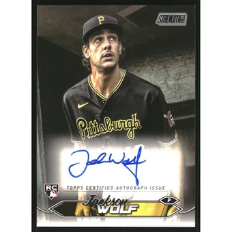 2024 Stadium Club Autographs #SCBAJWF Jackson Wolf