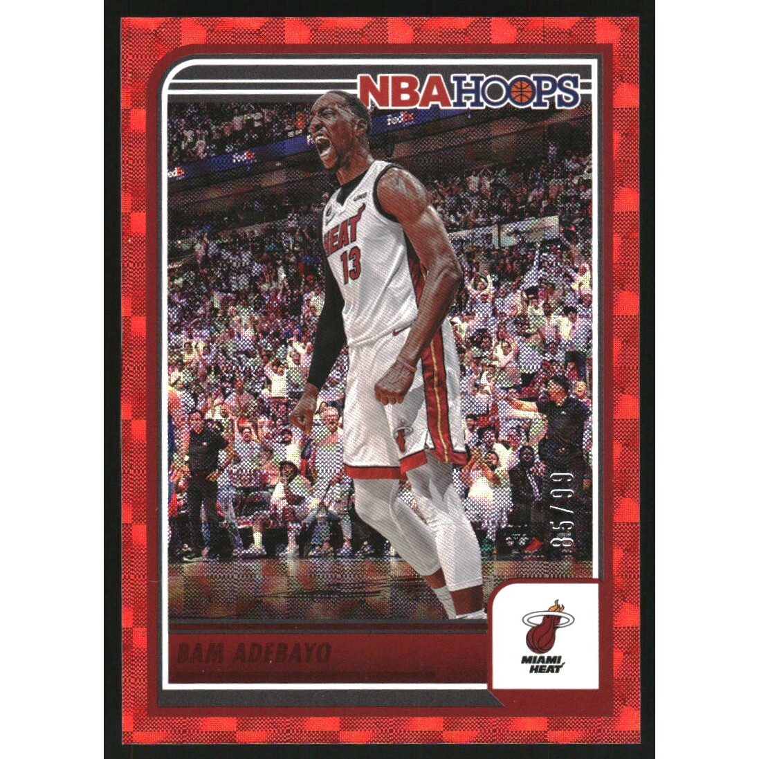 2023-24 Hoops Hyper Red #195 Bam Adebayo