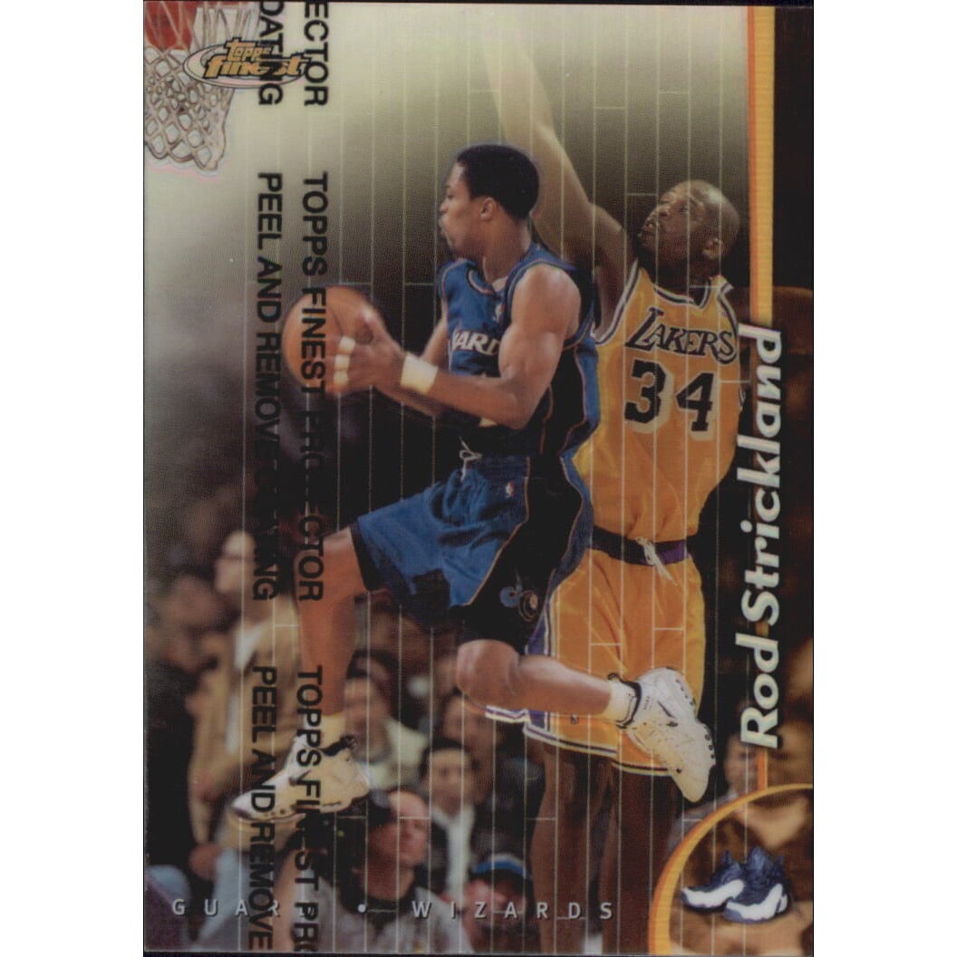 1998-99 Finest Refractors #37 Rod Strickland