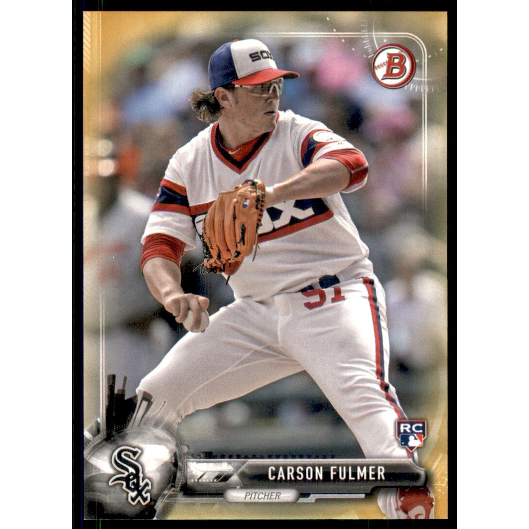 2017 Bowman Gold #22 Carson Fulmer. rookie card picture