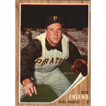 1962 Topps #520 Bob Friend