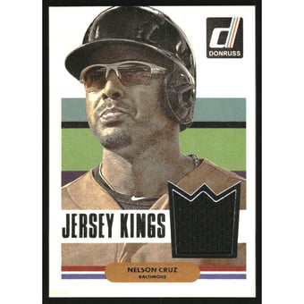 2015 Donruss Jersey Kings #45 Nelson Cruz