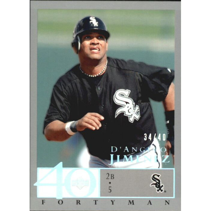 2003 Upper Deck 40-Man Rainbow #317 D'Angelo Jimenez