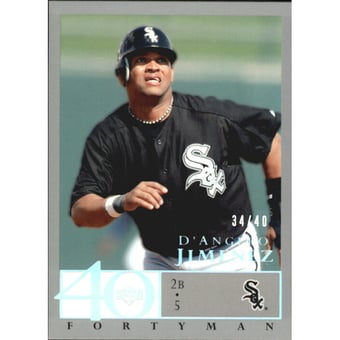 2003 Upper Deck 40-Man Rainbow #317 D'Angelo Jimenez