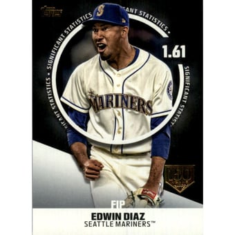 2019 Topps Significant Statistics 150th Anniversary #SS15 Edwin Diaz