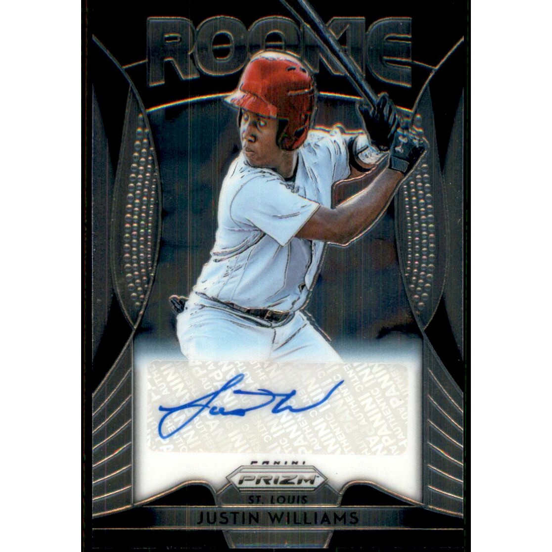 2019 Panini Prizm Rookie Autographs #68 Justin Williams