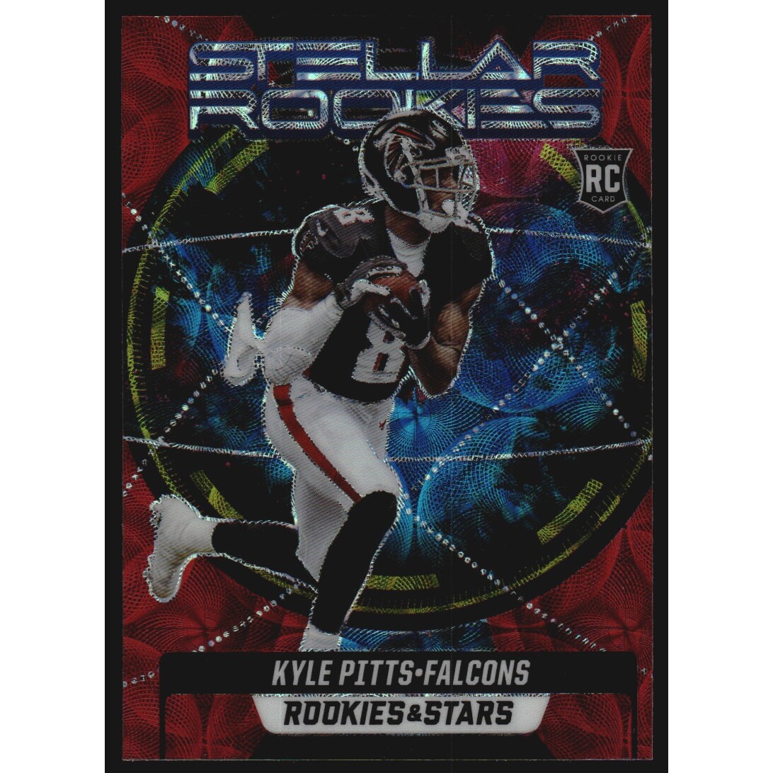 2021 Rookies and Stars Stellar Rookies Red Scope #10 Kyle Pitts
