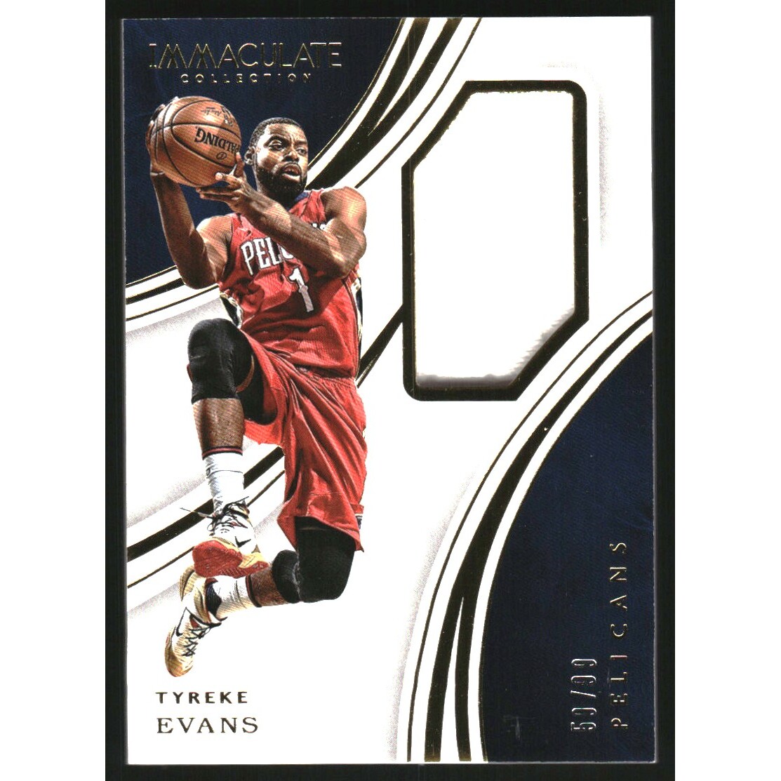 2015-16 Immaculate Collection Memorabilia #33 Tyreke Evans 2015-16 Immaculate Collection Memorabilia #33 Tyreke Evans