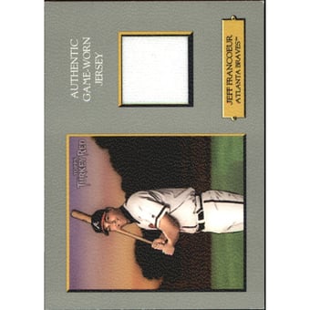 2006 Topps Turkey Red Relics #JF Jeff Francoeur Jsy E