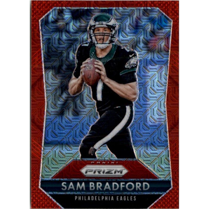 2015 Panini Prizm Prizms Red Power #63 Sam Bradford. rookie card picture