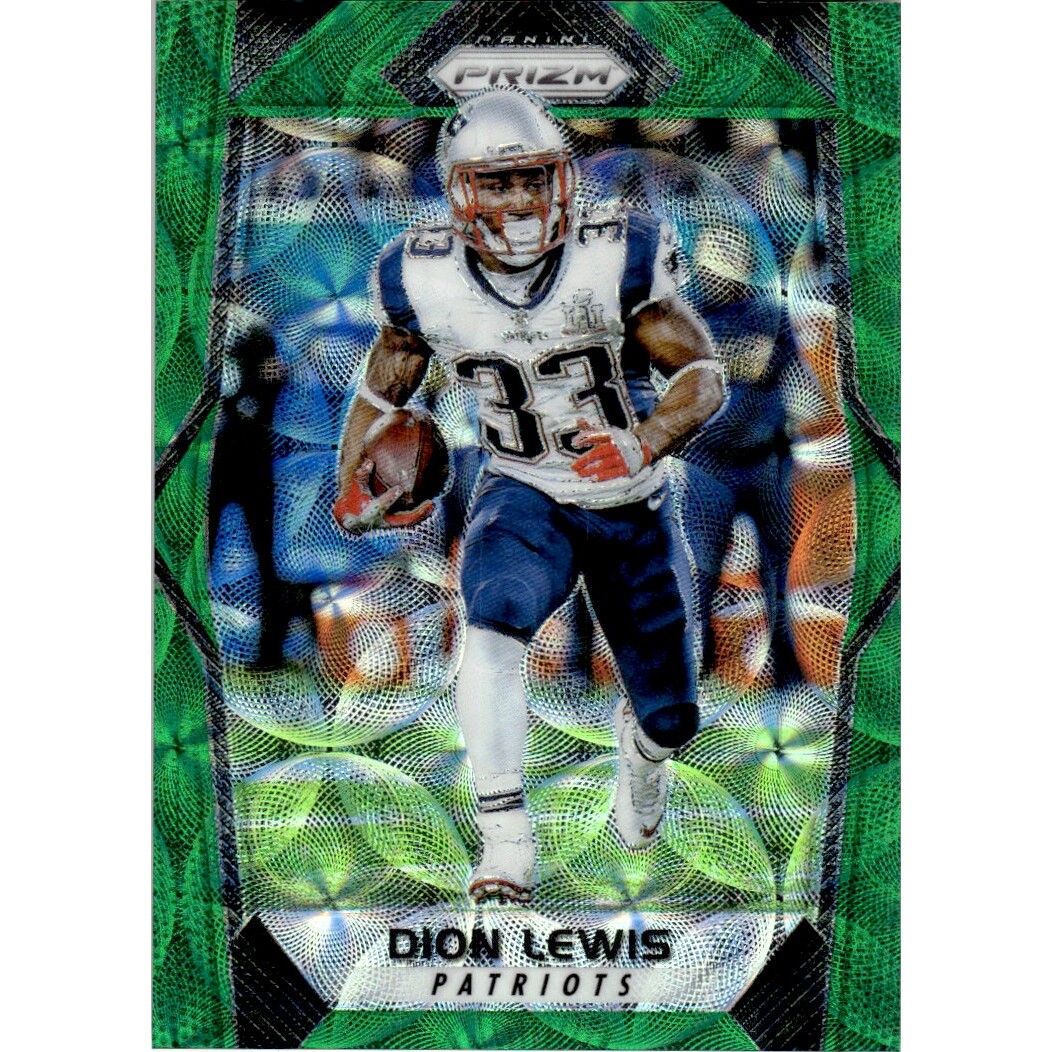 2017 Panini Prizm Prizms Green Scope #126 Dion Lewis. rookie card picture