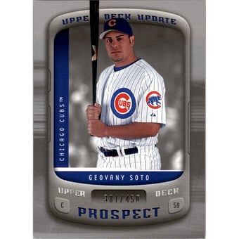 2005 Upper Deck Update Silver #125 Geovany Soto PR