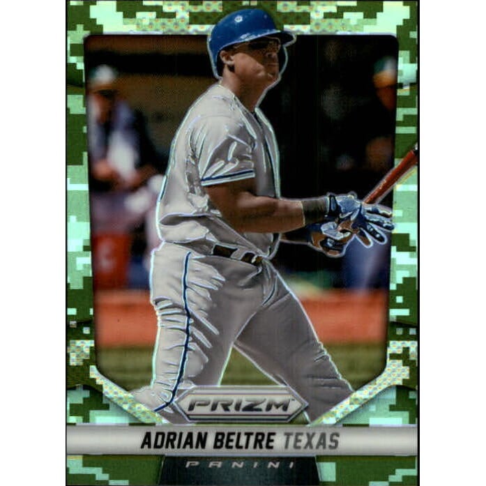 2014 Panini Prizm Prizms Camo #45 Adrian Beltre