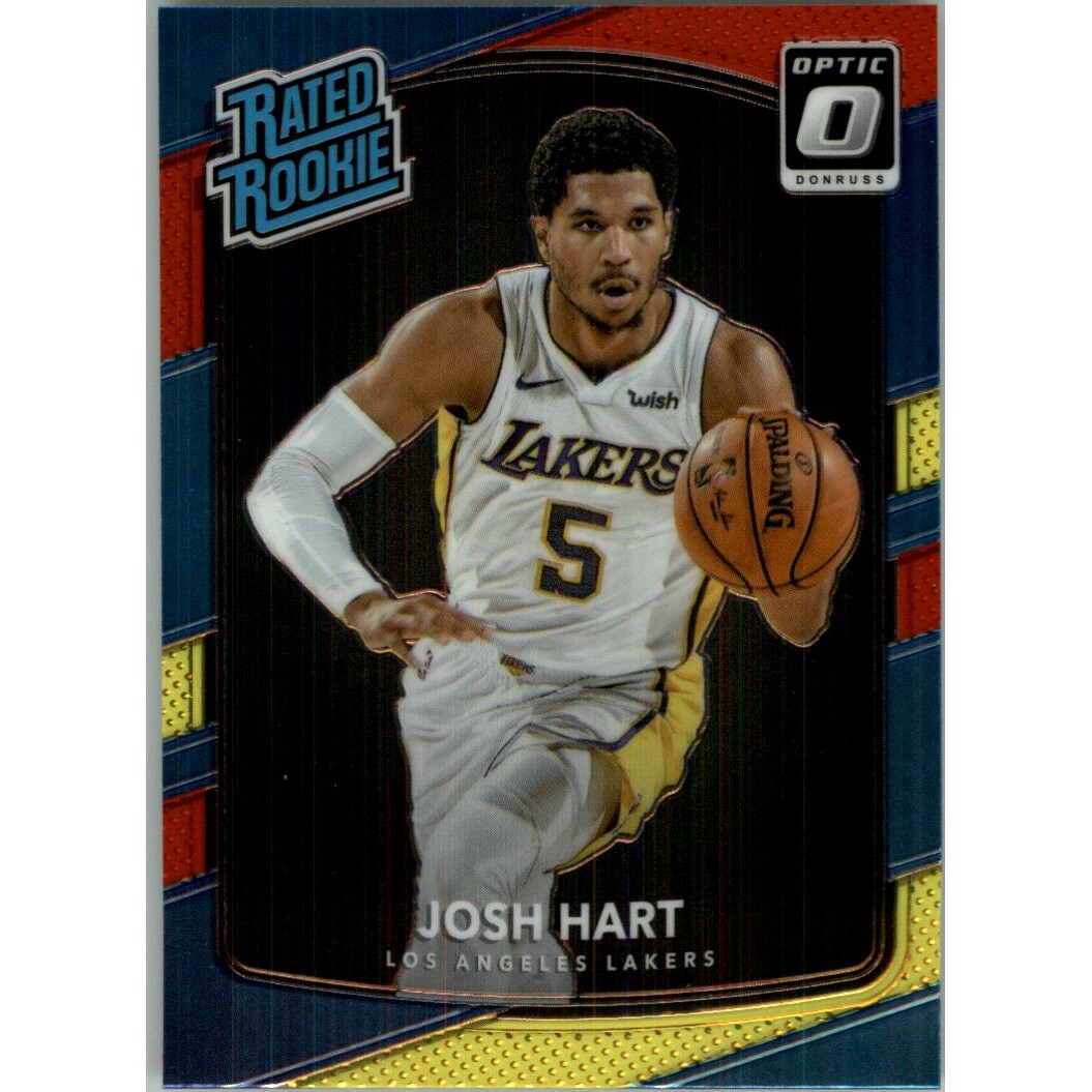 2017-18 Donruss Optic Mega Box Rated Rookie Red Yellow #171 Josh Hart RR