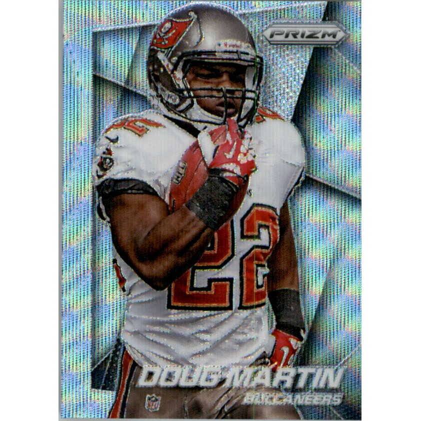2014 Panini Prizm Prizms Light Blue Wave #194 Doug Martin. rookie card picture
