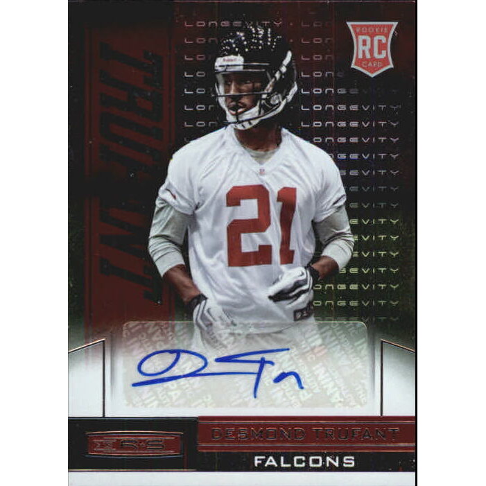 2013 Rookies and Stars Rookie Autographs Longevity #126 Desmond Trufant