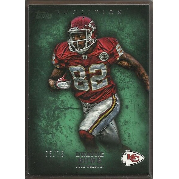 2012 Topps Inception Green #98 Dwayne Bowe