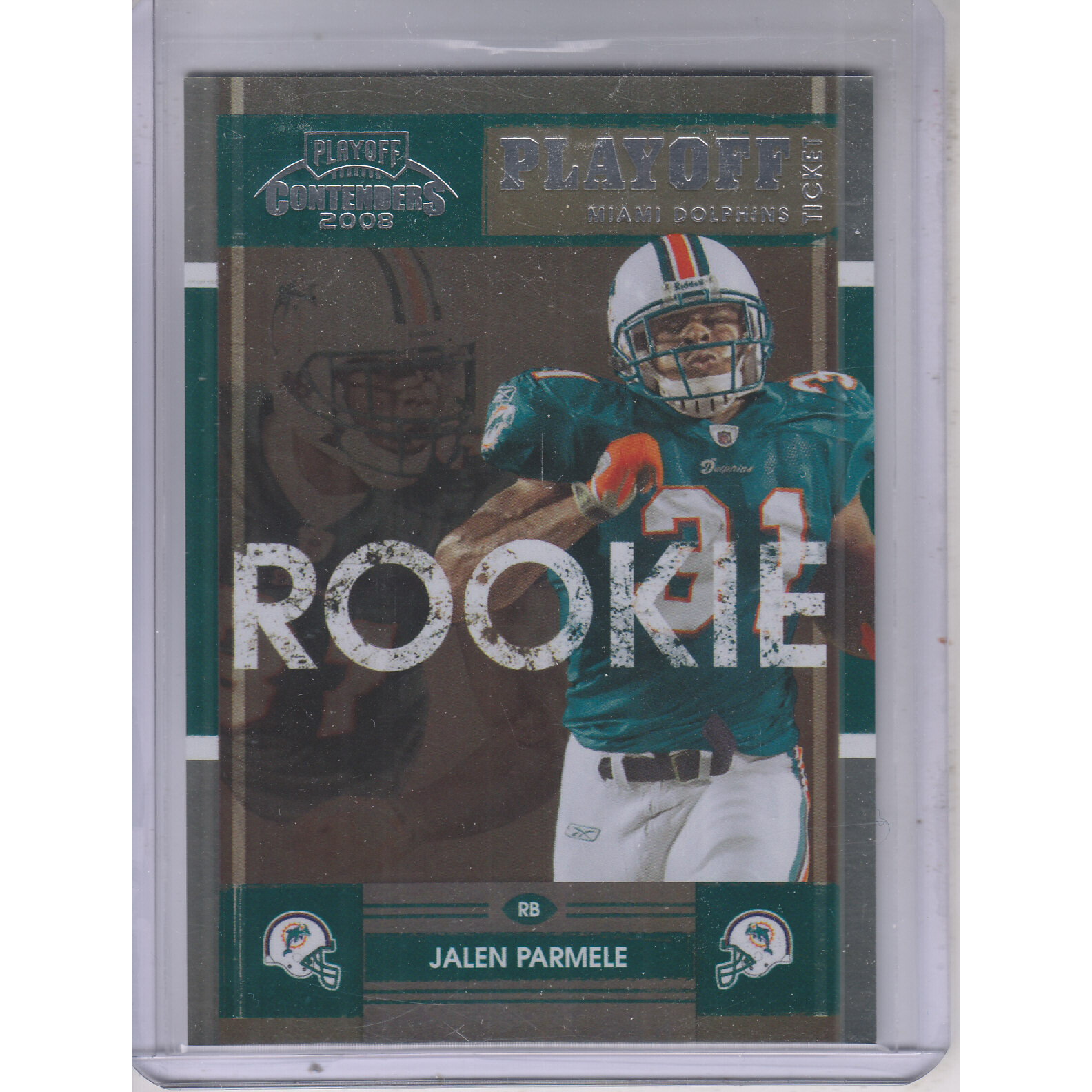 2008 Playoff Contenders Playoff Ticket #208 Jalen Parmele