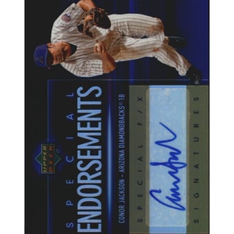 2006 Upper Deck Special F/X Special Endorsements #JA Conor Jackson