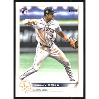 2022 Topps Update #US253 Jeremy Pena RC