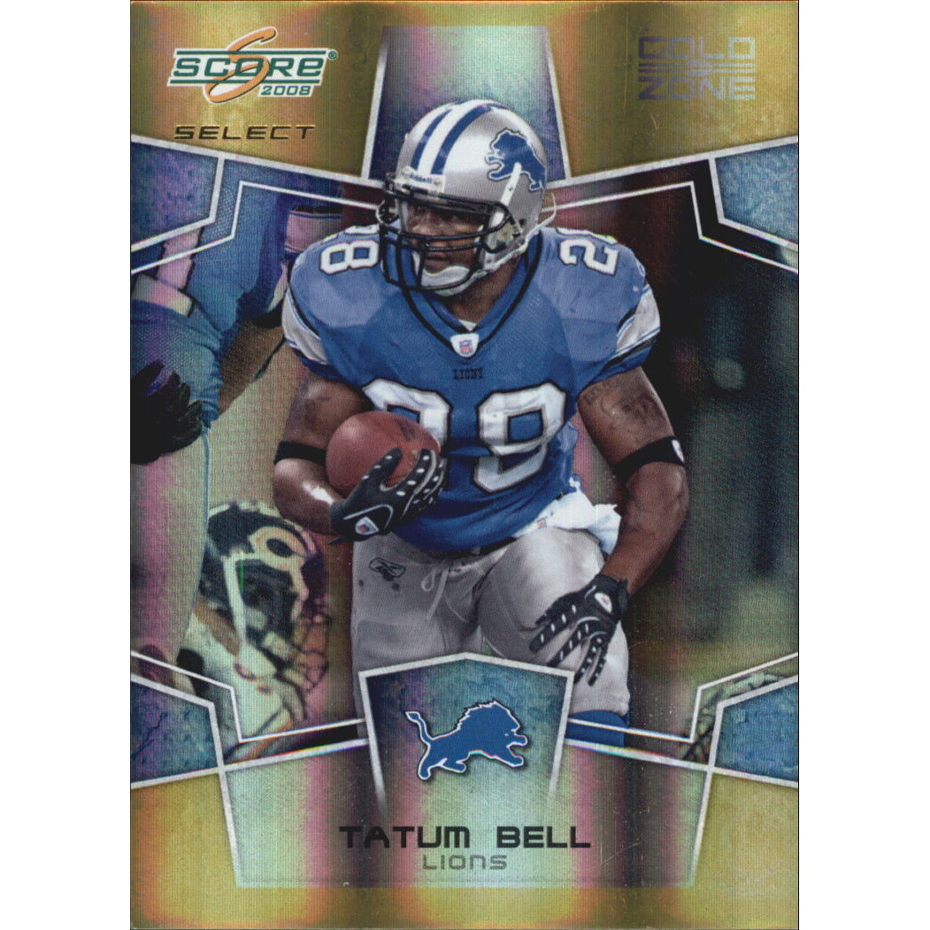 2008 Select Gold Zone #98 Tatum Bell