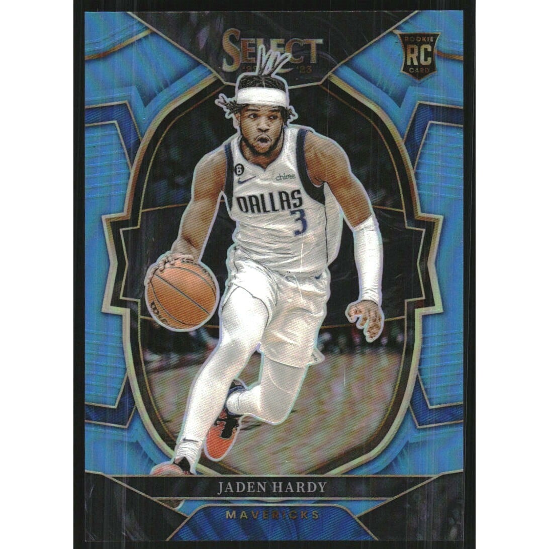 2022-23 Select Prizms Light Blue #80 Jaden Hardy