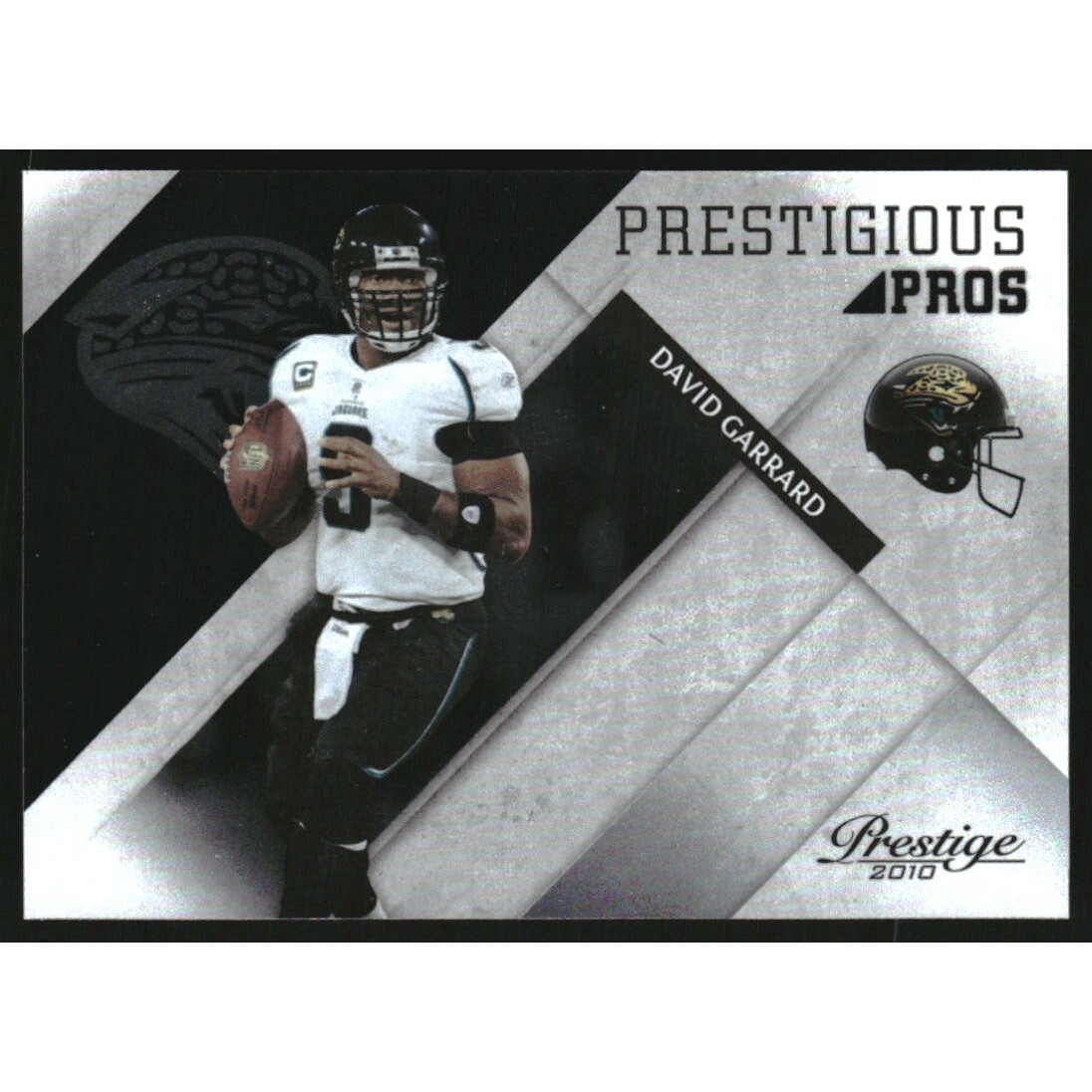 2010 Prestige Prestigious Pros Black #12 David Garrard