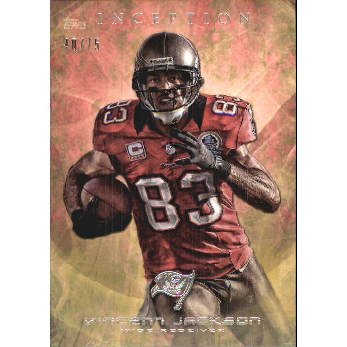 2013 Topps Inception Yellow #37 Vincent Jackson