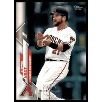 2020 Topps Factory Set 582 Montgomery Club #605 Stephen Vogt