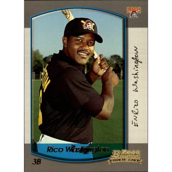 2000 Bowman Gold #261 Rico Washington