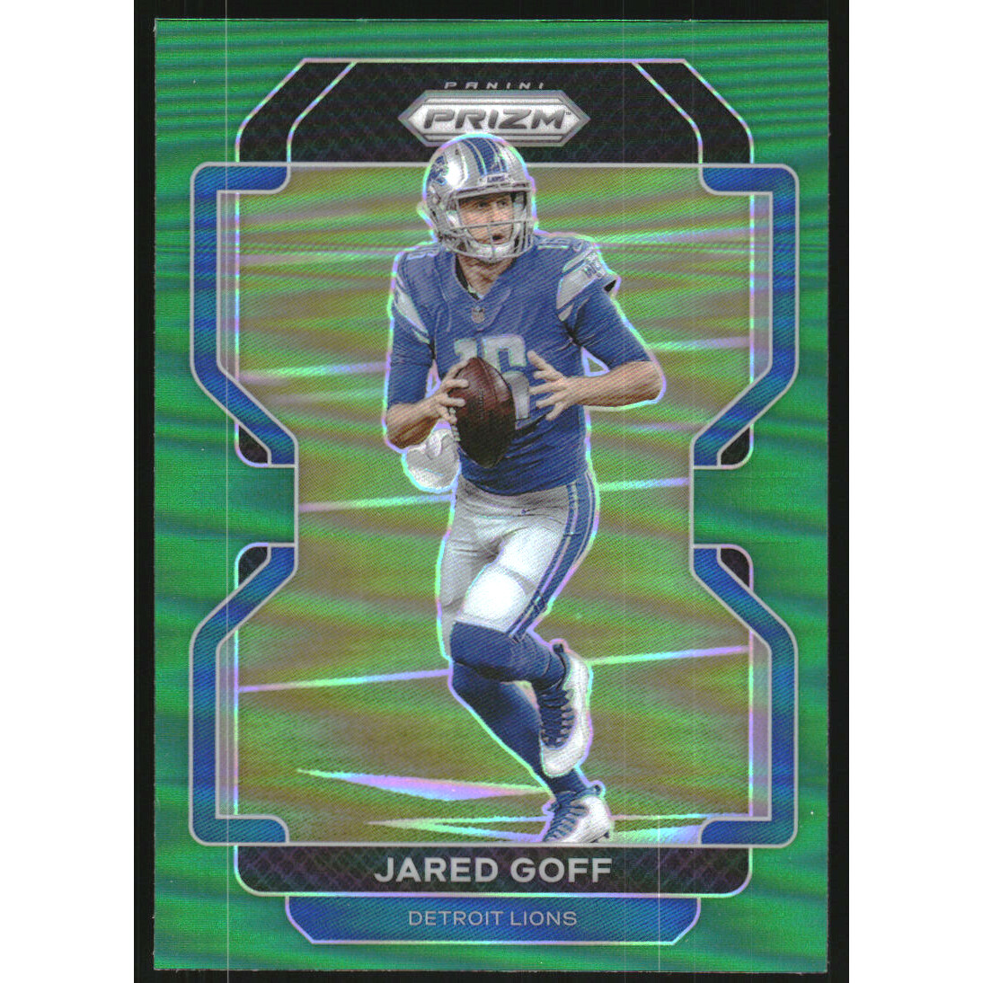 2021 Panini Prizm Prizms Green #148 Jared Goff