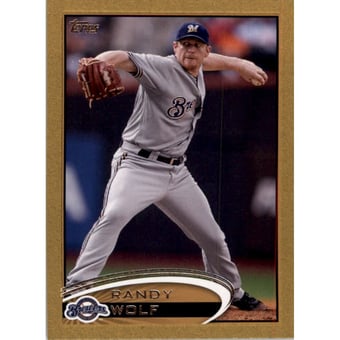 2012 Topps Mini Gold #545 Randy Wolf
