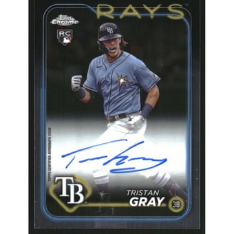 2024 Topps Chrome Rookie Autographs #RATGR Tristan Gray