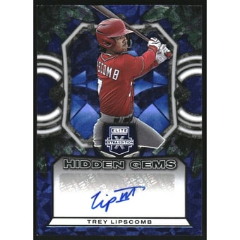 2023 Elite Extra Edition Hidden Gems Signatures #HGTLP Trey Lipscomb