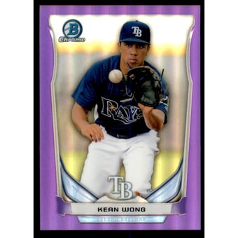 2014 Bowman Chrome Prospects Series 2 Purple Refractors #BCP66 Dylan Unsworth