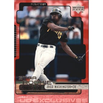 2000 Upper Deck Exclusives Silver #287 Rico Washington SR