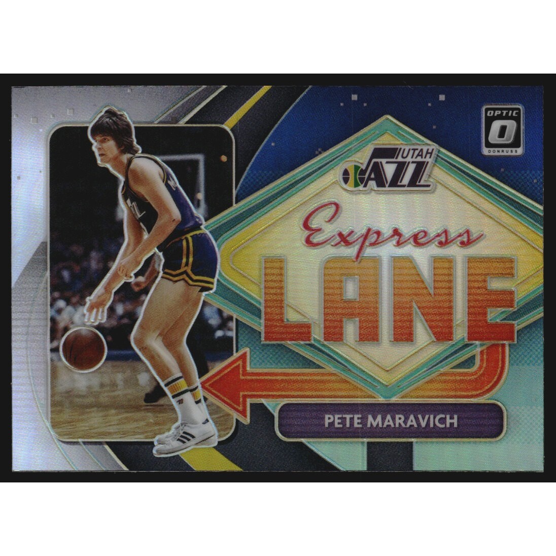 2020-21 Donruss Optic Express Lane Holo #6 Pete Maravich