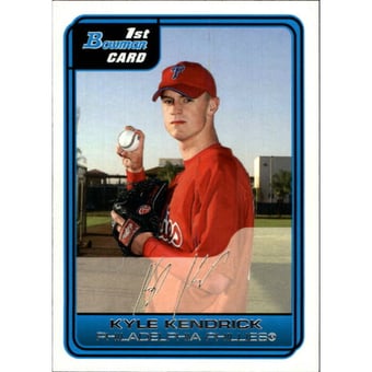 2006 Bowman Prospects White #B100 Kyle Kendrick