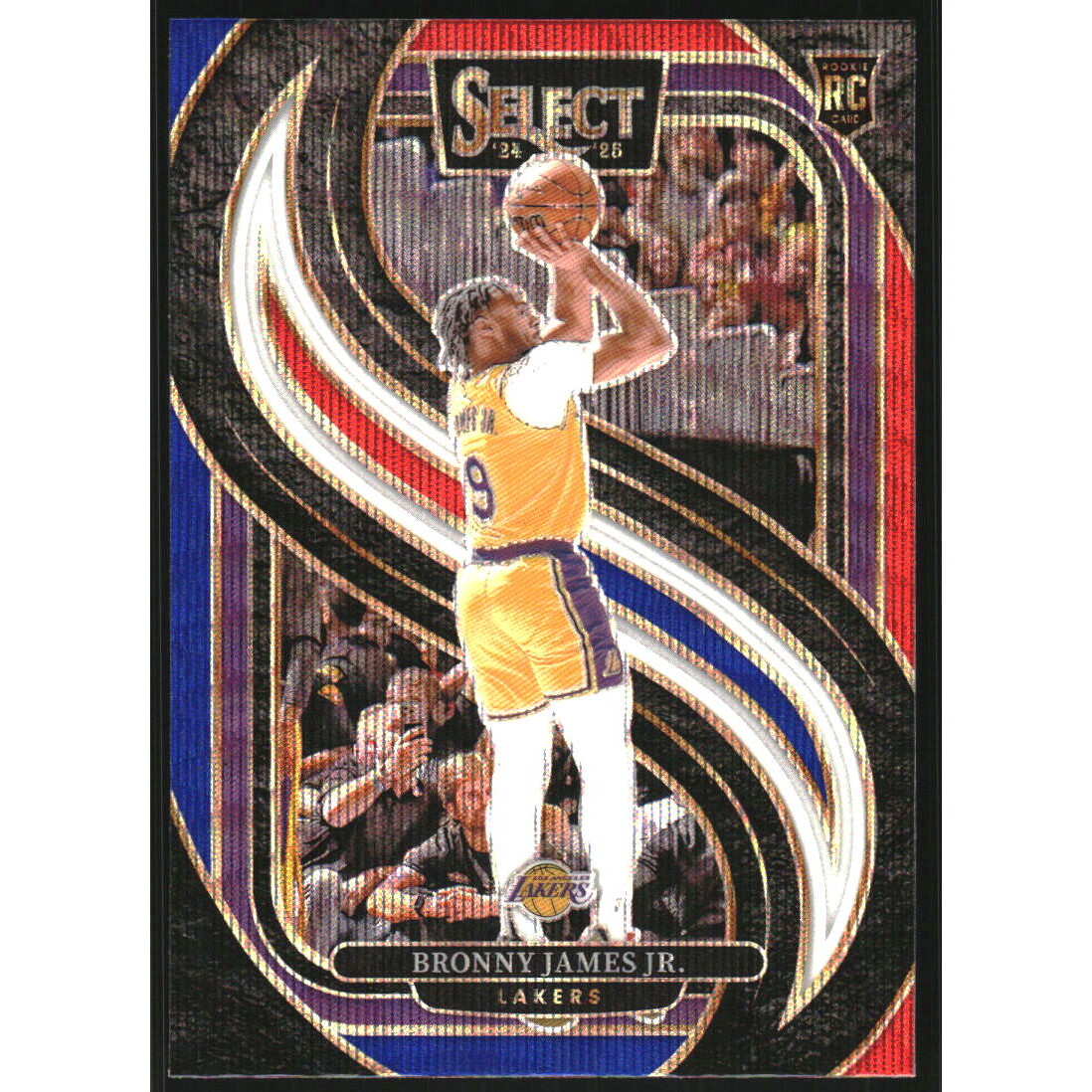 2024-25 Select Tri-Color Prizms #179 Bronny James Jr.