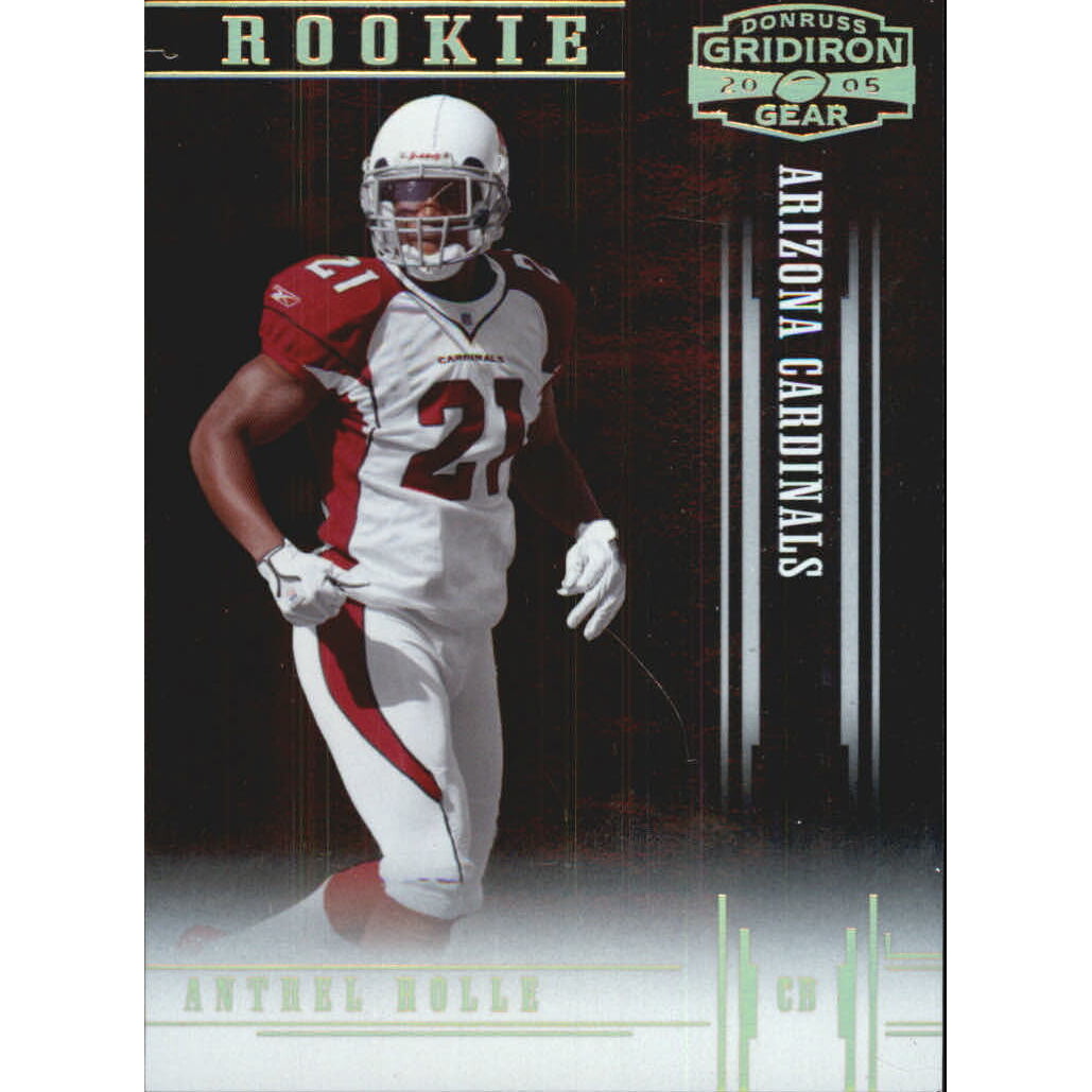 2005 Donruss Gridiron Gear Gold Holofoil #142 Antrel Rolle