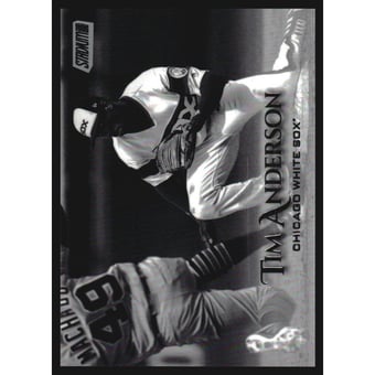 2019 Stadium Club Black and White #48 Tim Anderson
