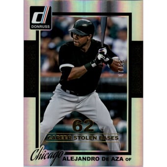 2014 Donruss Stat Line Career #276 Alejandro De Aza/62