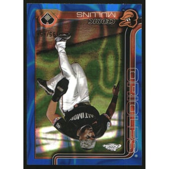 2025 Topps Chrome Blue Lava Refractors #5 Cedric Mullins